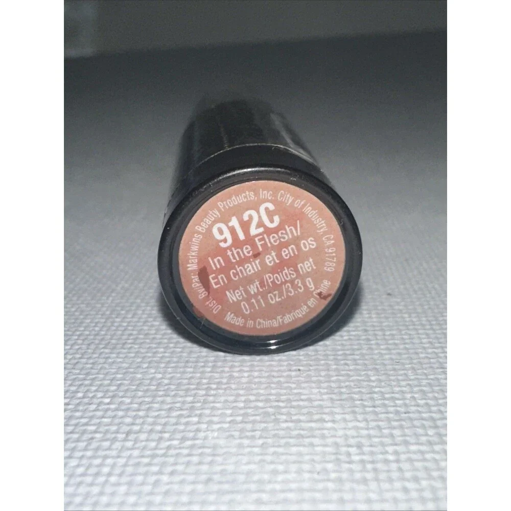 Wet N Wild Megalast Lipstick 912C IN THE FLESH, pinkish-brown nude